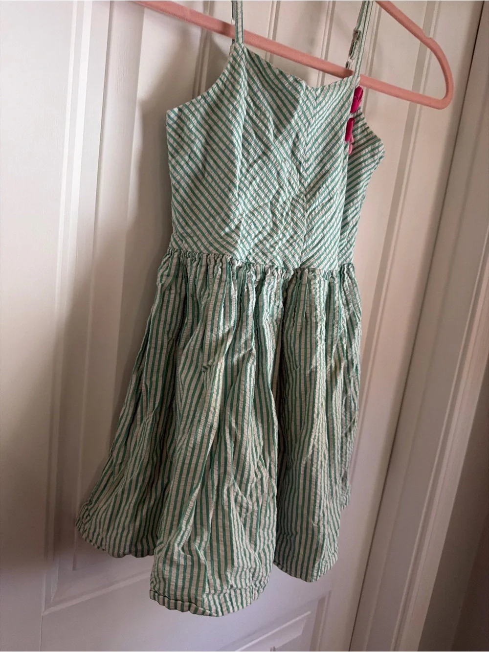 Gymboree Mint Green and Sundress Flower Accents 7